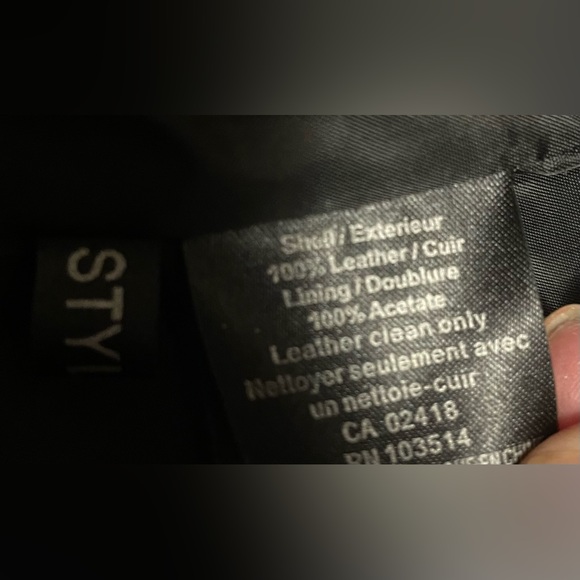 New Bod & Christensen Genuine Leather Jacket - Picture 5 of 7